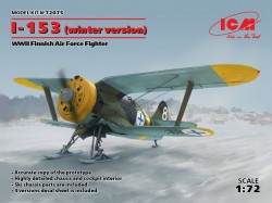 I-153,WWII Finnish Air Force Fighter winter version