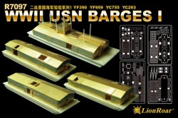 WWII USN Barges I YF390 YF959 YC755 YC293